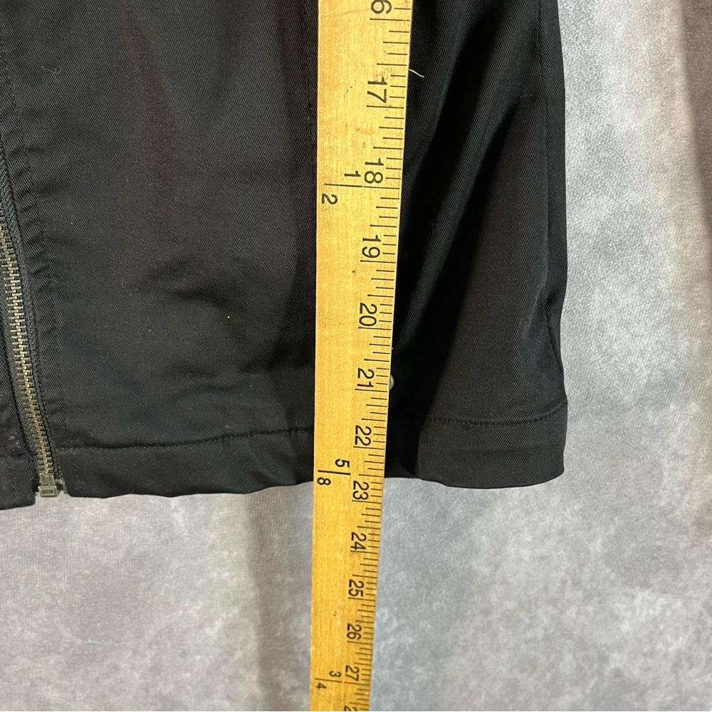 Lip Service Slim Fit Black Slayer Jacket w Zipper Pockets & Buckle Sleeves SMALL - Picture 8 of 8
